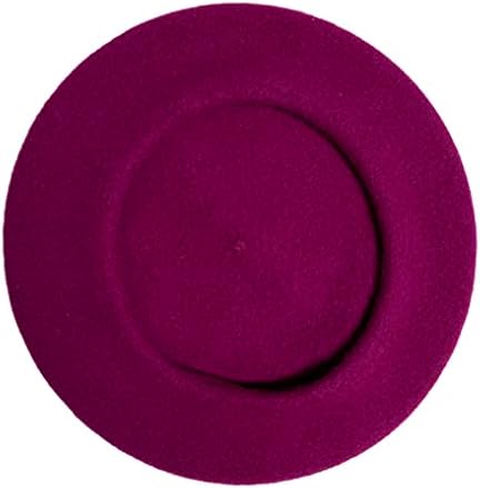Raspberry Wool French Beret, New! The Kind You find in a Second Hand Store, Made in Europe