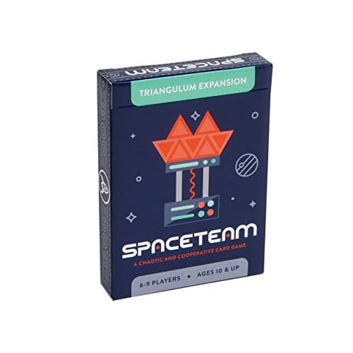 Stellar Factory Spaceteam Expansion: Triangulum | 54 Cards | 6-9 Players | Increased Difficulty | 100% Plastic Cards