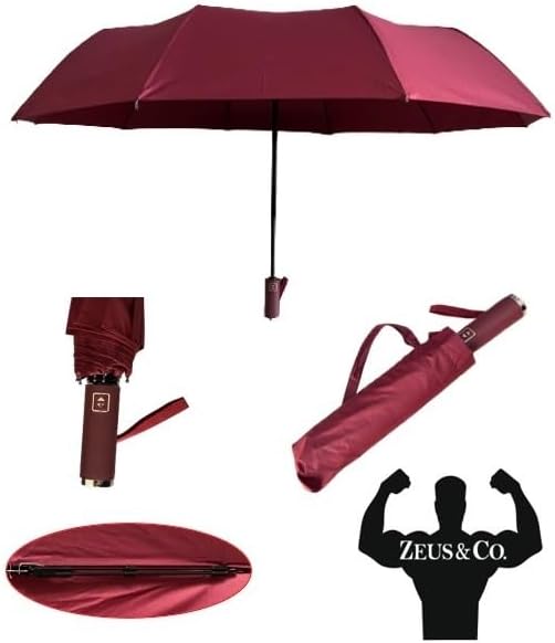 Zeus&co. Extra Strong Extra Durable Fully Automatic Umbrella