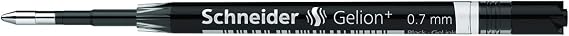 Schneider Gelion 39, Large-Capacity Refill ISO Size G2 Pen Gel Ink Rollerball Pen Black