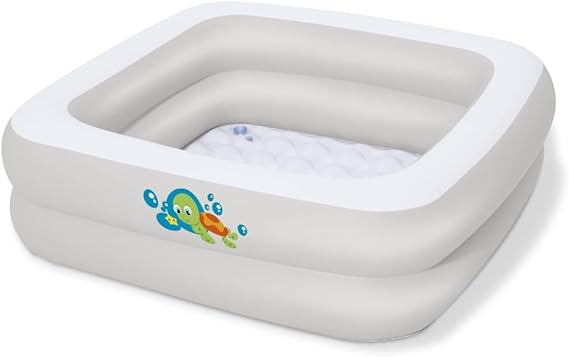 BESTWAY, Kare Bebek Havuzu - Beyaz, 51116, 86 x 25cm, Beyaz
