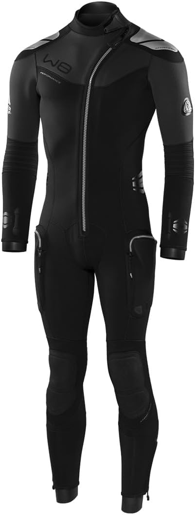 Waterproof Mens W8 7mm Front-Zip Wetsuit