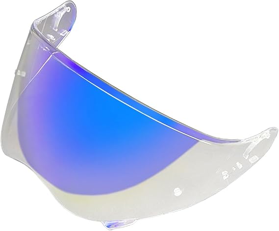 Hornet Shield for SHOEI CNS-2 Hornet ADV,Hornet X2 Visor electroplated Helmet Accessories (REVO Clear Blue-for Day Night)