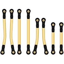 Brass High Clearance Links Set for TRX4M Bronco Defender 1/18 RC Crawler Metal Upgrade Parts, 40g/Set