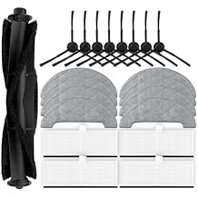 KAFTKO Vacuum Cleaner Main Brush Side Brush Hepa Filter Mop Rag Dust Bag Replacement Accessories. Comaptible for Imou L11 Pro(21 PCS)