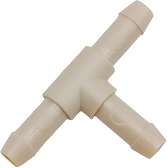 Coffee Machine Connector Two-way Three-way Interface Accessory For Espresso Maker Brewing System Replacement Part Metal And Plastic Fitting In Beige And Silver Color For Home Kitchen Use(Three-way A)