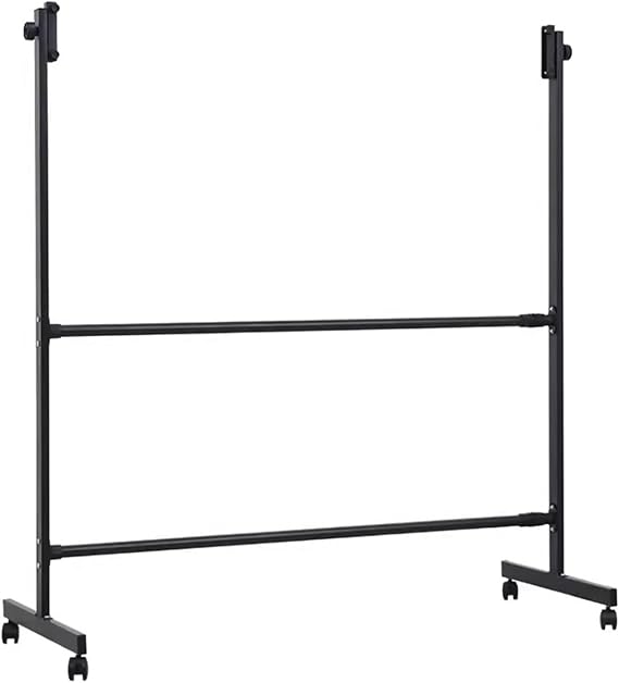 Mobile whiteboard Universal Mobile Dry Erase Board Stand-Black, Portable Metal Easel on Wheels for, Chalkboard, Interactive