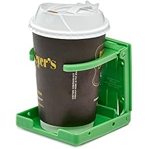 AdirMed Universal Drinking Cup Holder - for Any Kind of Strollers, Walkers, Bicycles, Wheelchairs, Rollator, Cane & Crutch (Green)
