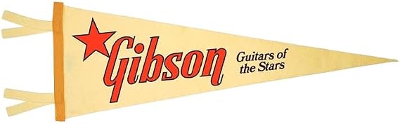 Gibson Guitars of the Stars Oxford Pennant