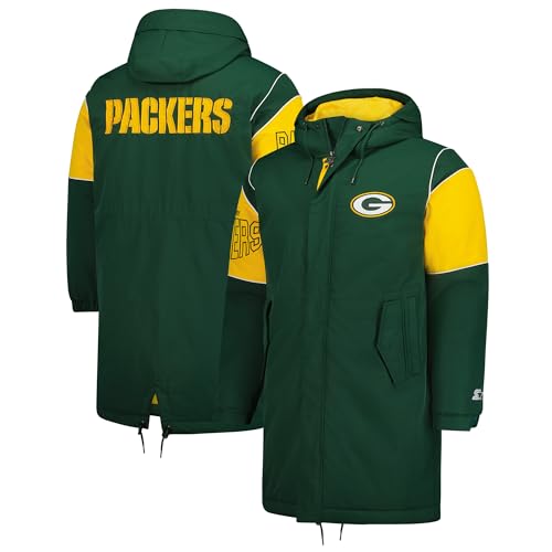 Starter Mens NFL Dynasty Polyfill Stadium Full-Zip Jacket