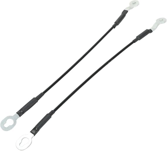 Tailgate Cables Lift Gate Support Straps Pickup Compatible for 1994-2004 Chevy S10 Pickup GMC Sonoma