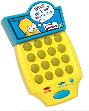 The Simpsons Sez Sound Matching Electronic Handheld Game (2003)