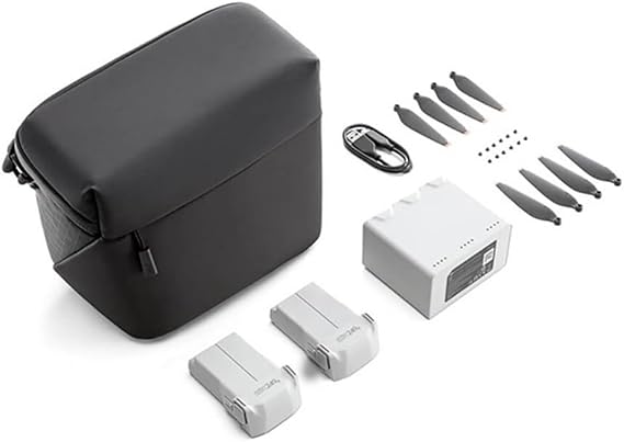 DJAISJNMC Drone parts For DJI Mini 3 Pro Fly More Kit/Kit Plus 2 Intelligent Flight Batteries/Plus Two-Way Charging Hub with Shoulder Bag(Fly More Kit)