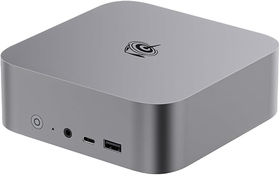 Beelink SER8 Mini PC, AMD Ryzen 7 8745HS(8C/16T, up to 4.9GHz), 32GB DDR5 RAM 1TB PCle4.0 SSD, SER8 Mini Computer Support 4K@144Hz, Tirple Display, HDMI+DP, WiFi6, BT5.2, USB4