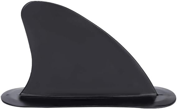 Wbestexercises Kayak Fins, Durable Black PVC Skeg Tracking Fin Surfboard Fin Surfing Fins Replacement Replacement Replacement Replacement for Kayaks Canoes Rowing Boats