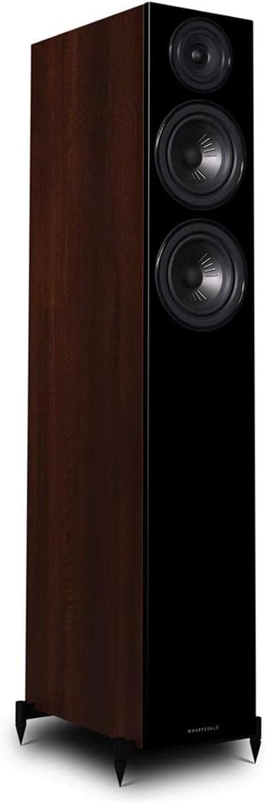 Wharfedale Diamond 12.4 Floorstanding Speaker, Walnut