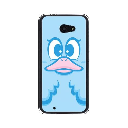 YESNO Honey Duck Pastel Blue Clear  for ARROWS M01Ion Mobile, Rakuten Mobile, MFJM01-PCCL-201-N223