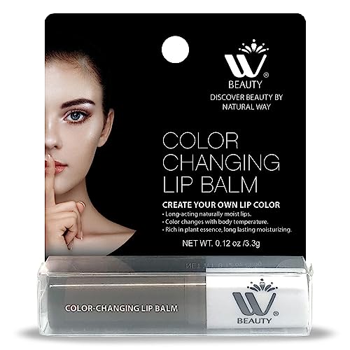 WBM Care Color Changing Lip Balm - Sustain, Repair, and Moisturize Your Lips with 3.3g of Nourishing Formula for Beautiful, Vibrant Color and Hydration