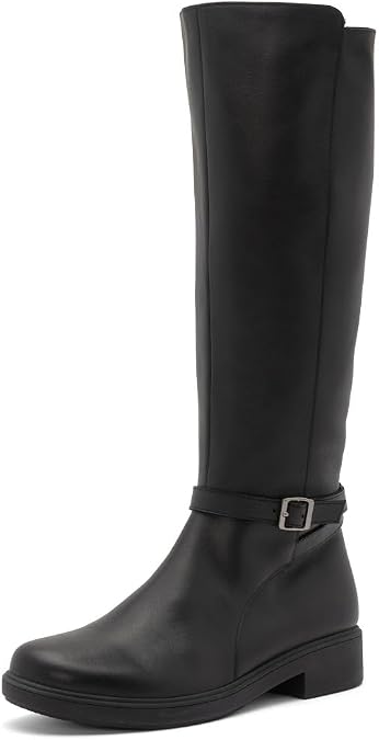 ABEO Compass Women's Tall Boots | Fall Boots for Women | Water Resistant Leather | Built-In Orthotic Insole | Comfortable Boots
