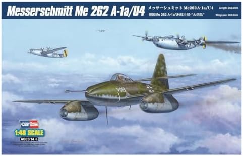 Hobby Boss Messerschmitt Me 262 A-1aU4 Airplane Model Building Kit