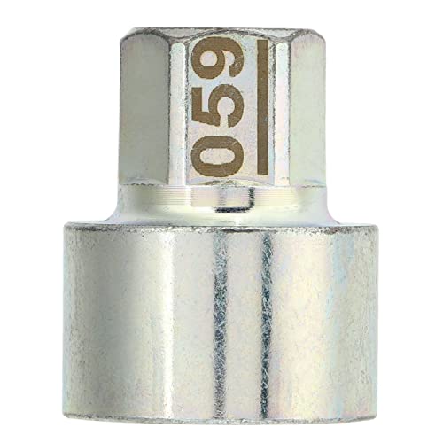 Bediffer Anti-Theft Wheel Lock Lugnut Socket Key, Secure Replacement for 1 3 5 6 7 Series X1-X6 Z4059 Vehicles, Premium Alloy Steel Rim Protection Accessory