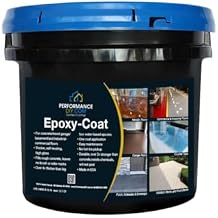 Flake to Rejection DIY "Best" Half Epoxy Floor Coating Kit - Up to 250 sq. ft. at 40mils (Taupe) (Canyon Brown)- for Garage Floors, Basement Floors, Concrete, and More