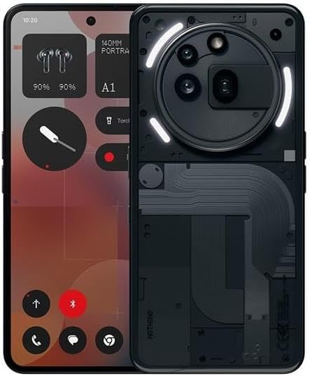 Nothing Phone (3a) Pro 12GB Ram 256GB Siyah (Nothing Türkiye Garantili)