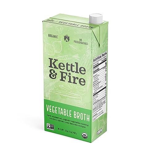 Kettle And Fire Broth Vegetable Cooking 32 OZ