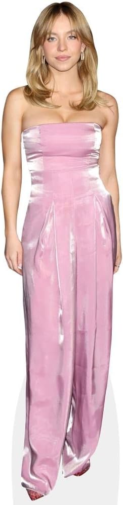 Celebrity Cutouts Sydney Sweeney (Jumpsuit) Mini Size Cutout