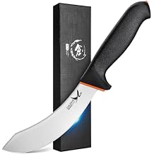 Golden Bird Professional Skinning Knife - 6 Inch Stainless Steel Meat Butcher, Multifunction Kitchen Knife, Meat Cutting Knives for Slaughter House