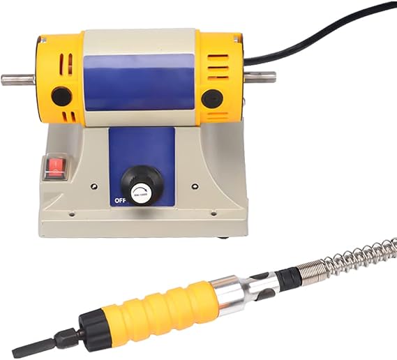 YUEWO Electric Chisel Carving Tools Wood Chisel Carving Machine Kit Woodworking Chisel Carving Tool Machine