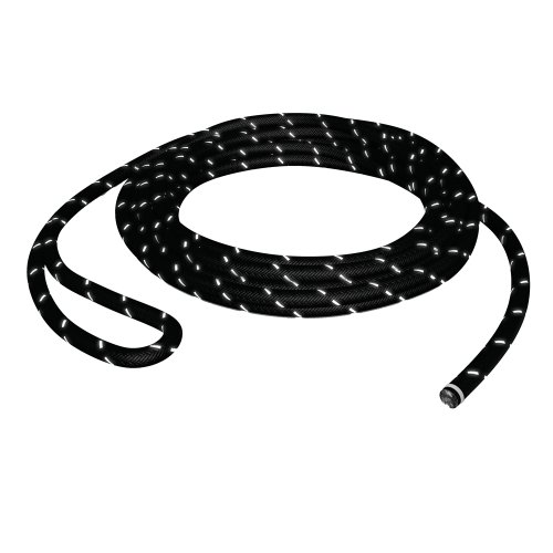 Taco Black V11-3447BWK50-2 Flex Vinyl Rub Rail Kit WWhite Insert Marine RV Boating Accessories