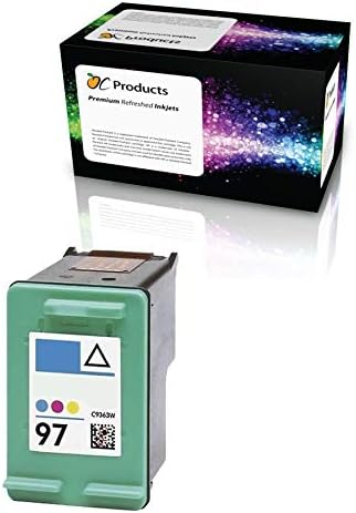 Refilled Ink Cartridge Replacement for HP 97 for Officejet 7310 7210 Deskjet 9800 6988 6980 PhotoSmart 8050 (1 Color)