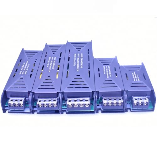 DC 24V 12V 48V 60W 200W 300W 400W Ultra-Thin Linear Switching Power Supply, AC200~250V to 24Volt Transformer Driver for LED Strip Light DM-G200WA-24Volts, AC 200~240V, Ultrathin Linear led Drive