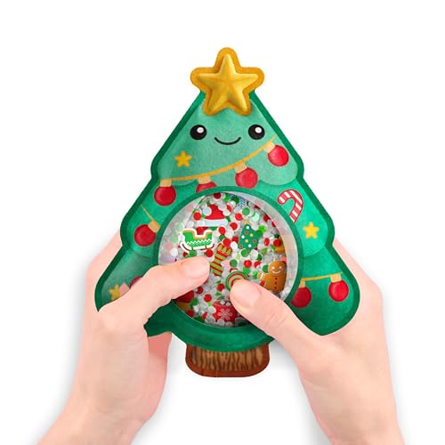 Vango BIZYBOO - Toddler Preschool Learning Activity - Teach Objects and Words with This Educational Seek & Find Sorting Toy for Ages 2 and Up - Stocking Stuffer - Christmas Tree