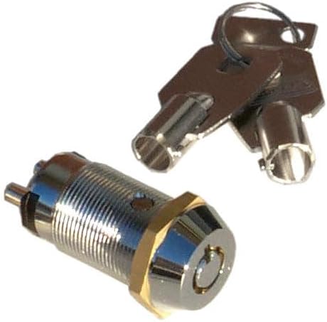 Seco-Larm Enforcer SPST Tubular Key Lock, Key #1308 (SS-095-1H2)