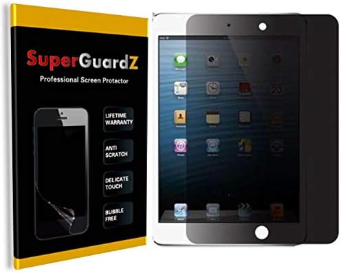 SuperGuardZ For iPad 10.2 9th, 8th, 7th Gen Screen Protector [Privacy, Anti-Spy], Anti-Scratch, Anti-Bubble