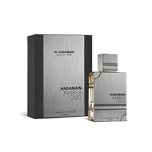 Al Haramain Amber Oud Carbon Edition - Cologne for Men - Long Lasting Perfume for Men - Arabian Perfume - Mens Cologne - Oud Perfume - 3.4 oz