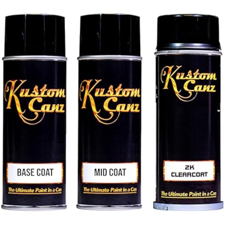 Kustom Canz Base Pearlz Sunburst - Aerosol Can Kit