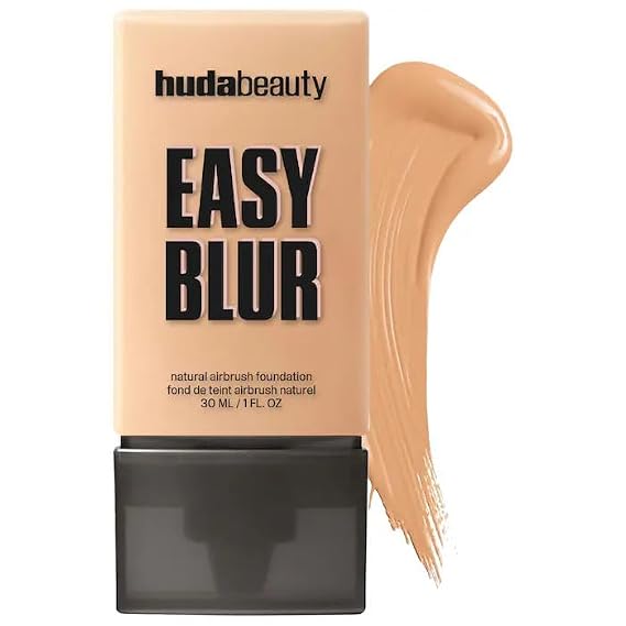 H.U.D.A - Blurring Foundation, Buildable Coverage, Natural Airbrush Finish, Hydrating & Long-Lasting Face Makeup - Color: 305C