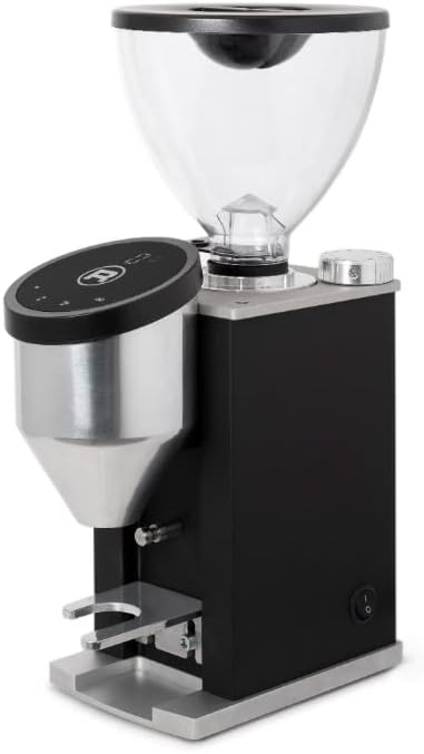 Rocket Espresso Faustino 3.1 Espresso Grinder | 50mm Flat Burrs | Programmable Dosing | (Black)