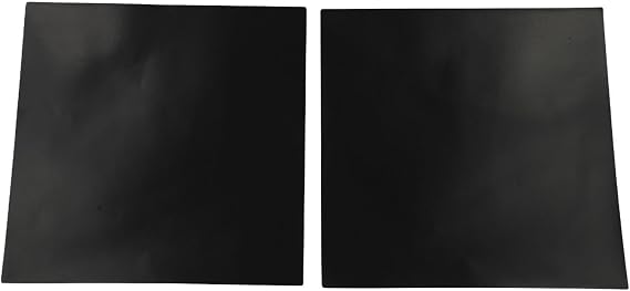 2PCS for 8x8 Inch Pond Liner Repair Patch, Butyl EPDM PVC Waterproof Seal Kit Fish Safe Garden Roof Gutter