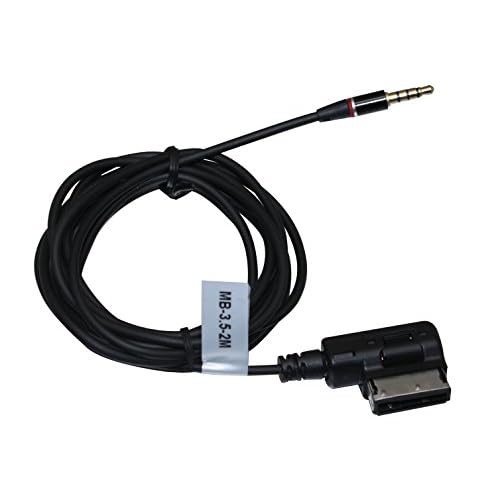 Super Soft AMIMMI AUX Cable MDI to AUX MMI to AUX AMI Adapter for Audi AUX Cord Compatible with Audi Music Interface Volkswagen Media-in Socket