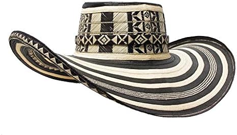 col-p Colombian Hat Sombrero Sinuano 21 Vueltas Made by Colombian Artisans White