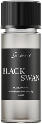 Scentiment Diffuser Oil - Black Swan | Aromatherapy Home Fragrance | Inspired by Edition New York | Luxurious Scent with Notes of Blonde Woods, Rose, Black Fig 20 mL