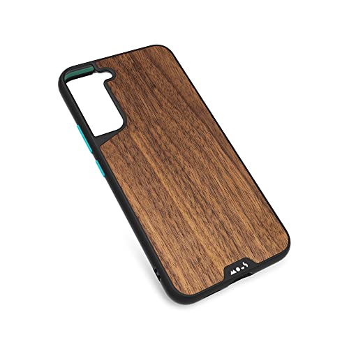 Mous - Case for Samsung Galaxy S22 - Limitless 3.0 - Walnut - Galaxy S22 Case - Superior Drop Protection