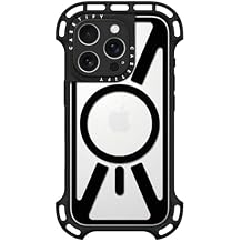 CASETiFY Ultra Bounce Case for iPhone 16 [Shockproof  32.8 ft. 10X Military Grade Drop ProtectionCompatible with Magsafe] - Black