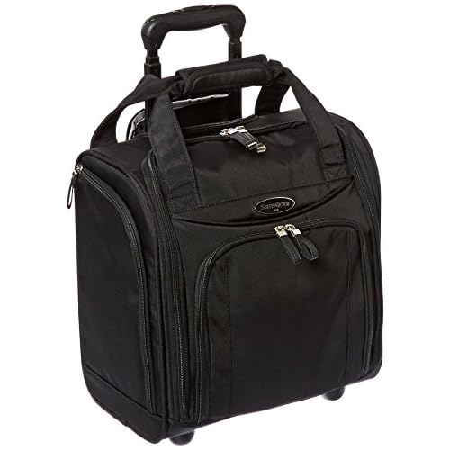 Samsonite Upright Wheeled Carry-On Underseater, Black, Small