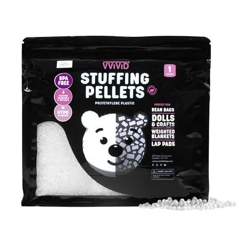 VViViD Eco-Friendly High Density Polyethylene Plastic Packing & Polyfill Pellets 1 lb