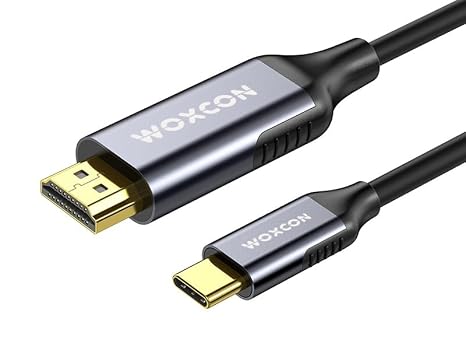 USB-C to HDMI Cable, USB 3.2 Type C, HDMI2.0b Standart, 4K 60Hz, 18Gbps, HDR, HDR10, 3D, HDCP2.2